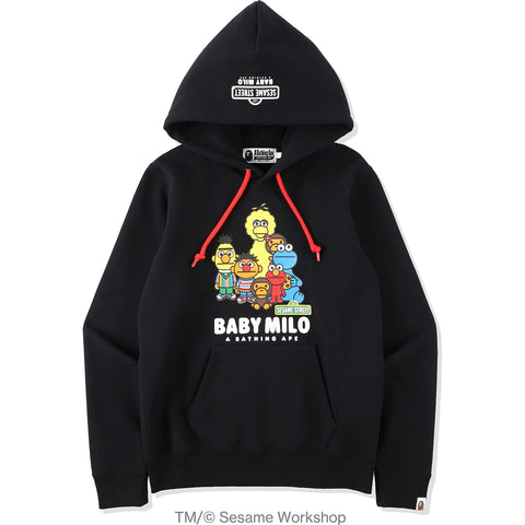 BAPE X SESAME STREET PULLOVER HOODIE LADIES