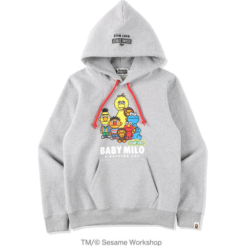 BAPE X SESAME STREET PULLOVER HOODIE LADIES