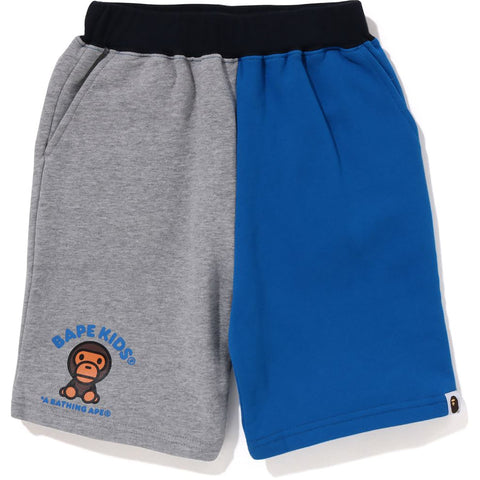 BABY MILO COLOR BLOCK SWEAT SHORTS KIDS