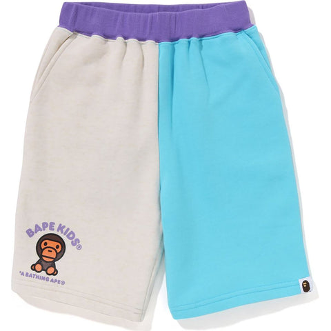 BABY MILO COLOR BLOCK SWEAT SHORTS KIDS