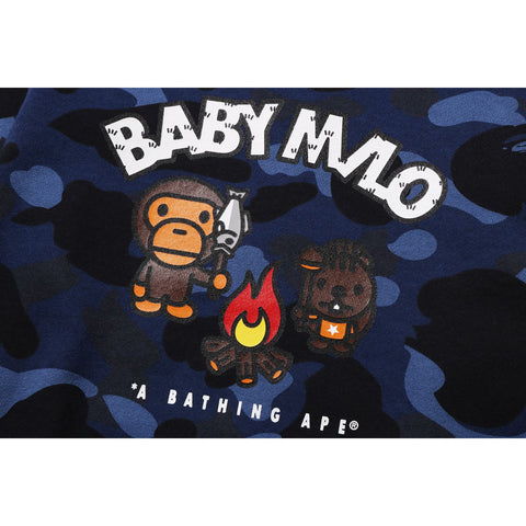 COLOR CAMO BABY MILO CAMP CREWNECK KIDS