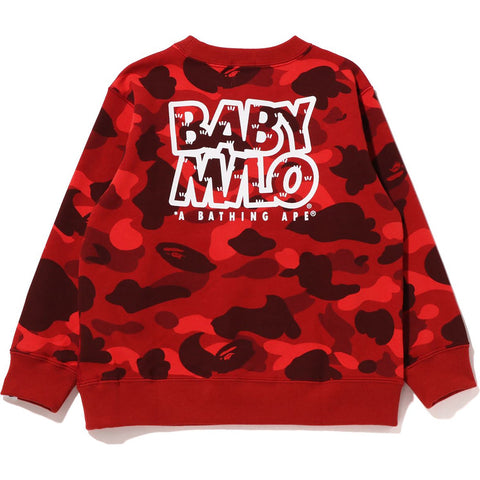 COLOR CAMO BABY MILO CAMP CREWNECK KIDS