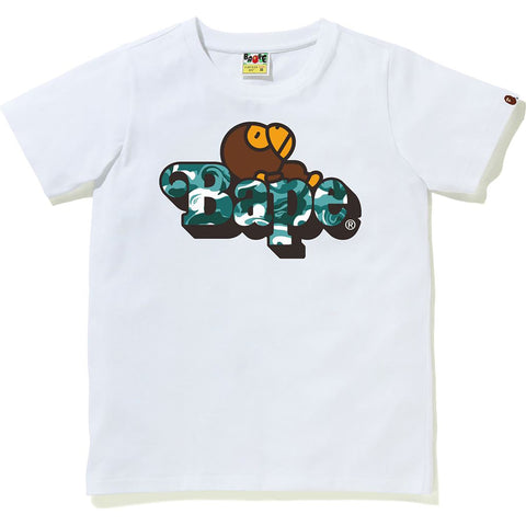 MARBLE CAMO MILO ON BAPE TEE LADIES