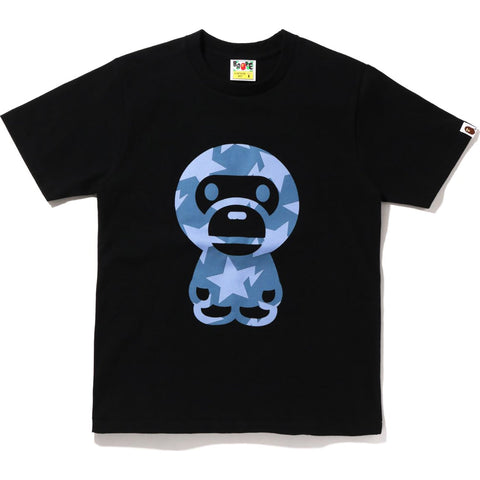 DENIM STA PATTERN BIG BABY MILO TEE LADIES