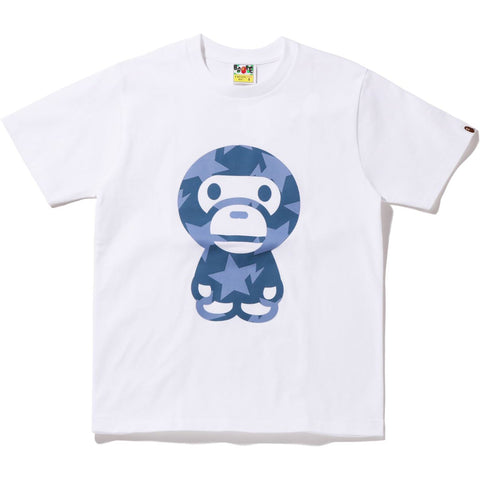 DENIM STA PATTERN BIG BABY MILO TEE LADIES
