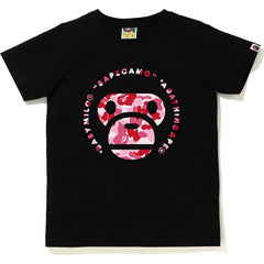ABC CAMO MILO HEAD TEE LADIES