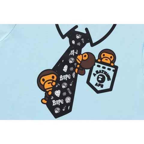BAPE KIDS X CHOCOMOO TIE PRINT TEE PAKE SET KIDS