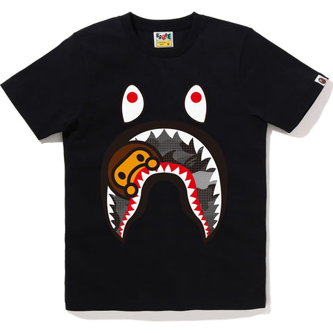 GRID CAMO MILO SHARK TEE LADIES