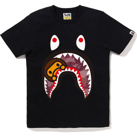 GRID CAMO MILO SHARK TEE LADIES