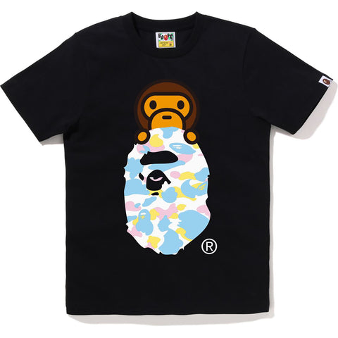 NEW MULTI CAMO MILO ON APE HEAD TEE L