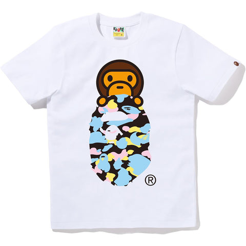 NEW MULTI CAMO MILO ON APE HEAD TEE L