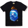 TIE DYE MILO ON BIG APE TEE LADIES