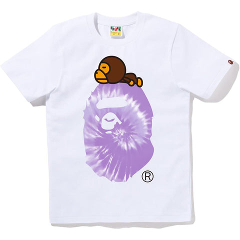 TIE DYE MILO ON BIG APE TEE LADIES
