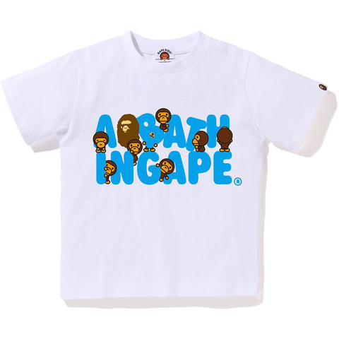 A BATHING APE MILO TEE KIDS