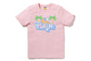 PALM TREE PATTERN MILO ON BAPE TEE LADIES