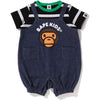 BABY MILO SALOPETTE LAYERED ROMPERS KIDS