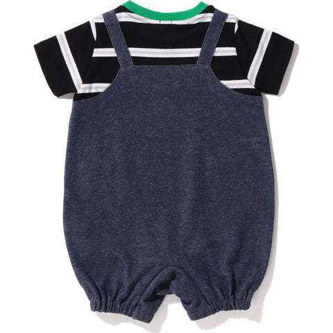 BABY MILO SALOPETTE LAYERED ROMPERS KIDS