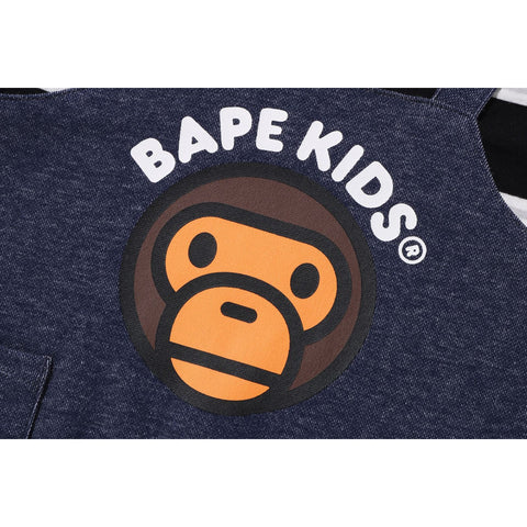 BABY MILO SALOPETTE LAYERED ROMPERS KIDS