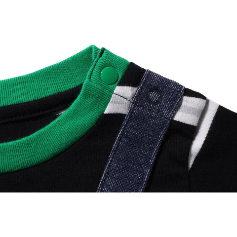 BABY MILO SALOPETTE LAYERED ROMPERS KIDS