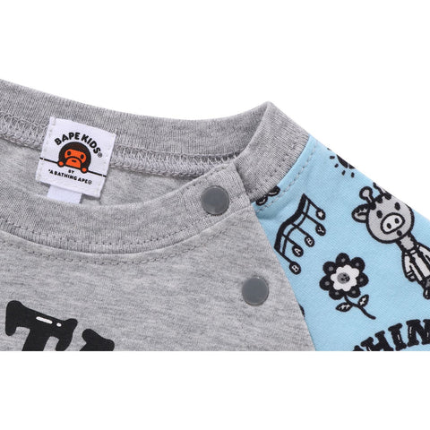 BAPE KIDS X CHOCOMOO MILO FRIENDS BODYSUIT PAKE SET KIDS