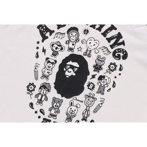 BAPE KIDS X CHOCOMOO MILO FRIENDS BODYSUIT PAKE SET KIDS