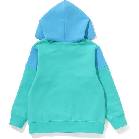 BABY MILO POCKET COLOR BLOCK ZIP HOODIE KIDS