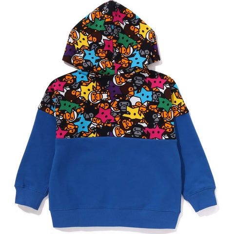 ALL BABY MILO STA COLOR BLOCK ZIP HOODIE KIDS