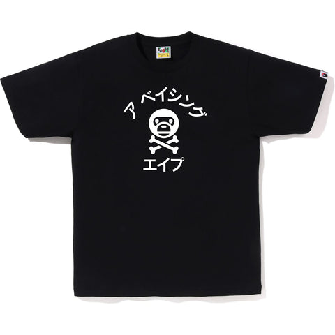 KATAKANA MILO CROSSBONE TEE MENS