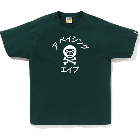 KATAKANA MILO CROSSBONE TEE MENS