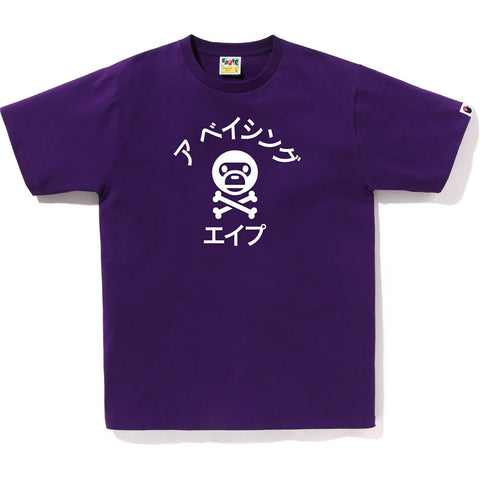 KATAKANA MILO CROSSBONE TEE MENS