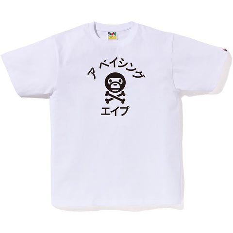 KATAKANA MILO CROSSBONE TEE MENS