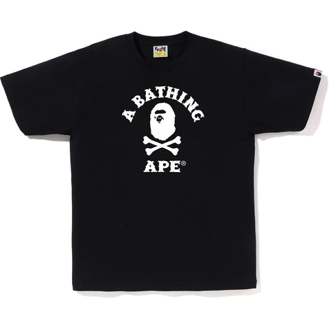 APE CROSSBONE COLLEGE TEE MENS