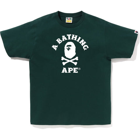 APE CROSSBONE COLLEGE TEE MENS