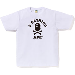 APE CROSSBONE COLLEGE TEE MENS