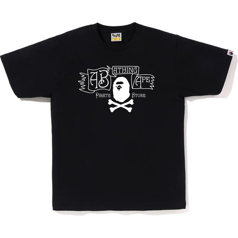 APE CROSSBONE LOGO TEE MENS