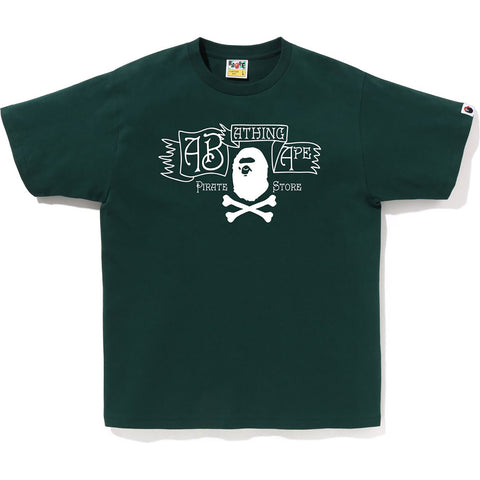 APE CROSSBONE LOGO TEE MENS