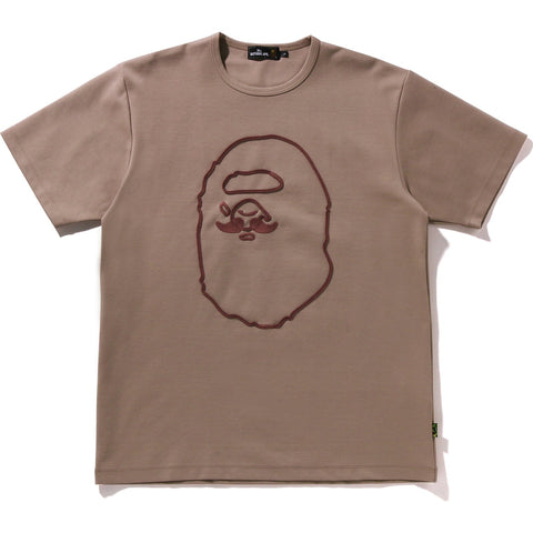 MR. BATHING APE EMBROIDERY TEE MENS