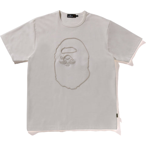 MR. BATHING APE EMBROIDERY TEE MENS