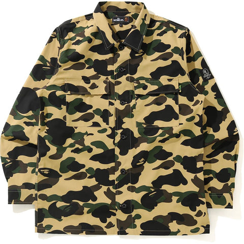 MR. BATHING APE 1ST CAMO MILITARY SHIRT MENS
