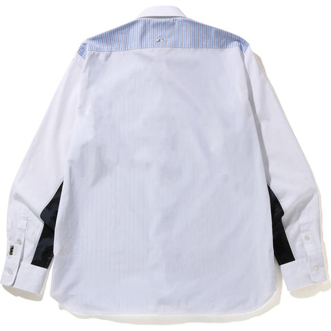 MR. BATHING APE THOMAS MASON MULTI PATTERN WIDE FIT SHIRT MENS