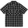 MR. BATHING APE RELAXED FIT OPEN COLLAR SHIRT MENS