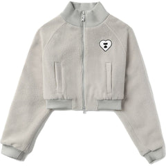 APEE SHERPA ZIP UP JACKET LADIES