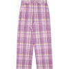 APEE CHECKED WIDE PANTS LADIES