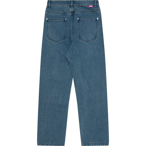 APEE LOGO PATCH DENIM LADIES