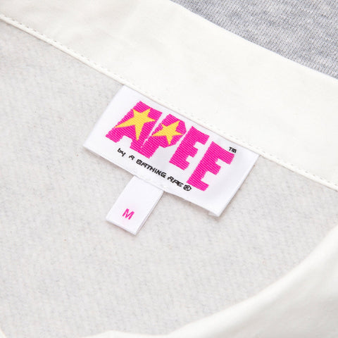 APEE CROPPED POLO SWEATSHIRT LADIES