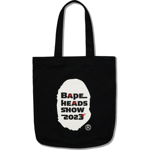 BAPE HEADS SHOW BAPE TOTE BAG M