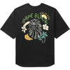 BAPE BLACK EMBROIDERY TEE M