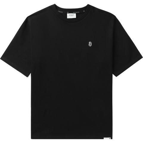 BAPE BLACK EMBROIDERY TEE M