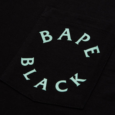 BAPE BLACK APE HEAD POCKET TEE MENS