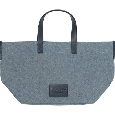 BAPY OVERSIZED CANVAS TOTE BAG LADIES